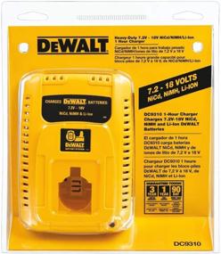 img 1 attached to ⚡ DEWALT DC9310 1-Hour Fast Charging Charger for 7.2V-18V Battery - Efficient Power Solutions