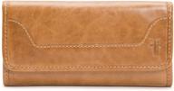 👛 cognac melissa continental snap wallet: the perfect women's handbag and wallet combo logo