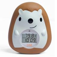 🛁 b&amp;h digital baby bath thermometer 2021: room thermometer, led display, temperature warning, floating toy for infant toddler bathtub pool logo