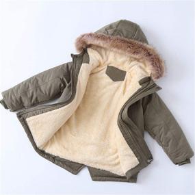 img 1 attached to Mud Kingdom Hooded Toddler Windproof Boys' Clothing : Jackets & Coats