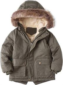 img 4 attached to Mud Kingdom Hooded Toddler Windproof Boys' Clothing : Jackets & Coats