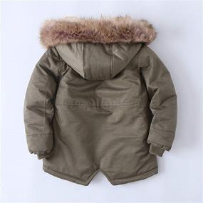 img 2 attached to Mud Kingdom Hooded Toddler Windproof Boys' Clothing : Jackets & Coats