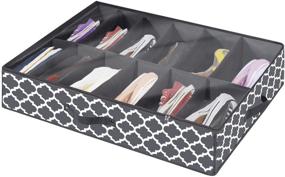 img 4 attached to Homyfort Organizer Solution Container Zippered Storage & Organization