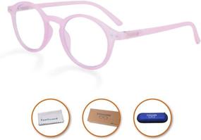 img 3 attached to 👀 EYEGUARD Teens & Kids Blue Light Blocking Glasses for Gaming, TV & Computer | Anti-Eyestrain Eyeglasses (Age 9-12)