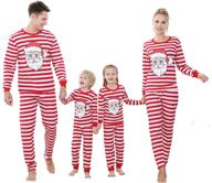 benaive matching family christmas pajamas set: festive sleepwear for boys, girls, women, and men logo