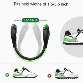 img 1 attached to 🏃 SLDHR LED Shoes Clip Lights - USB Charging for Night Running Gear: Color Changing RGB Strobe & Steady Color Flash Modes! Safety Clip Lights for Running, Jogging, Walking, Biking (One Pair)