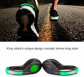 img 3 attached to 🏃 SLDHR LED Shoes Clip Lights - USB Charging for Night Running Gear: Color Changing RGB Strobe & Steady Color Flash Modes! Safety Clip Lights for Running, Jogging, Walking, Biking (One Pair)