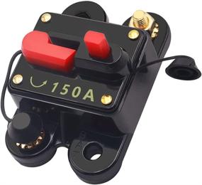 img 4 attached to 🛡️ SMSEACE 150A Manual Reset Circuit Breaker for Auto, Car, Marine, Boat Motor, Audio, Inline Fuse - Waterproof Protection for Electrical Equipment - Multiple Current Options (D-012-150A)