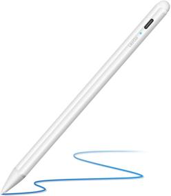img 4 attached to 🖊️ White Stylus Pen for Apple iPad with Palm Rejection - LezGo Touch Pencil for Precise Writing & Drawing - Compatible with iPad Pro 11/12.9 Inch, iPad 6th/7th Gen, iPad Mini 5th Gen, iPad Air 3rd Gen