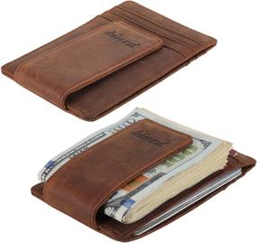 img 3 attached to Men's Magnetic Money Wallet - Enhancing Wallets, Card Cases & Money Organizers