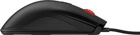 img 2 attached to 🖱️ Enhanced HP OMEN 600 Wired USB Gaming Mouse (Black/Red)