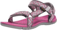 сандалии для мальчиков teva hurricane sandal balboa sodalite в песочных тонах логотип