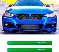🚗 enhance your bmw f20 f30 2012-2018 with dwvv m-performance grille insert trims - green color option logo