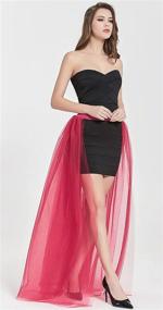 img 3 attached to Bellady Wedding Skirt for Women - Extra-Length Overskirt in Women's Clothing
