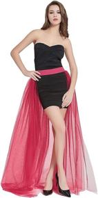 img 4 attached to Bellady Wedding Skirt for Women - Extra-Length Overskirt in Women's Clothing