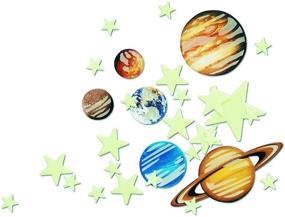 img 3 attached to Toysmith 4M Glow In The Dark Planets & Supernova - STEM Astronomy Space Toys for Kids & Teens, Room Décor - Ideal Gift for Boys & Girls