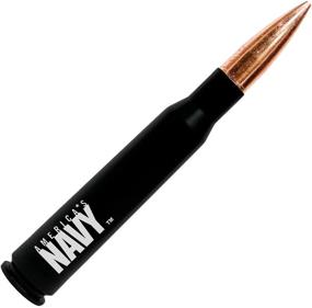 img 3 attached to 🔫 US Navy 50 Caliber Bottle Opener – Laser Engraved Real Shell Casing, Previously Fired - Ideal USN Gifts