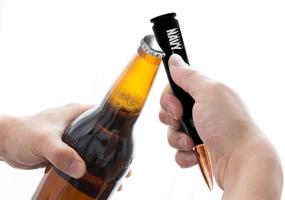 img 2 attached to 🔫 US Navy 50 Caliber Bottle Opener – Laser Engraved Real Shell Casing, Previously Fired - Ideal USN Gifts