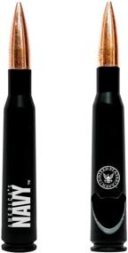 img 4 attached to 🔫 US Navy 50 Caliber Bottle Opener – Laser Engraved Real Shell Casing, Previously Fired - Ideal USN Gifts