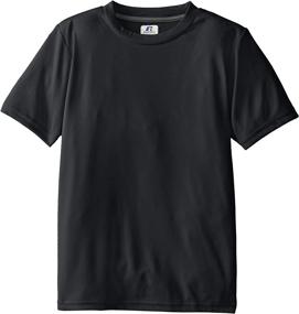 img 1 attached to 👕 Russell Athletic Youth Short Sleeve Performance Tee for Boys