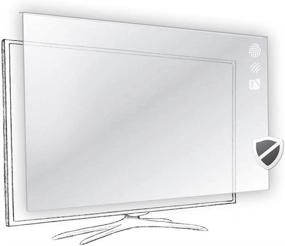 img 1 attached to 📺 Улучшите и защитите экран вашего телевизора Vizomax 75 дюймов (LCD, LED, OLED и QLED) с защитой высочайшего качества для 4K HDTV