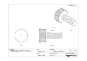 img 1 attached to Резьбовая резьба с накаткой из нержавеющей стали