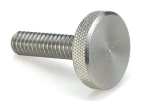 img 2 attached to Stainless Finish Knurled Threaded Threads Fasteners and Screws