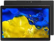 📱 google certified 10 inch hd tablet android 10.0 with 2gb ram, 32gb storage, quad core processor, and 5mp rear camera logo