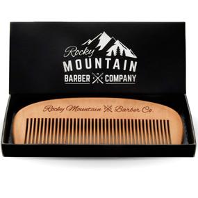 img 4 attached to Hair Comb Anti Static Handmade Mustache