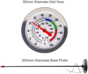 img 2 attached to Candle Making Thermometer Paraffin Stainless