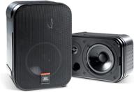 jbl professional c1pro high performance 2-way compact loudspeaker 🔊 system - pair, black (9.30 x 6.30 x 5.60 inches) logo