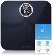 📱 yunmai premium smart scale: body fat monitor with free app & extra large display - iphone compatible logo