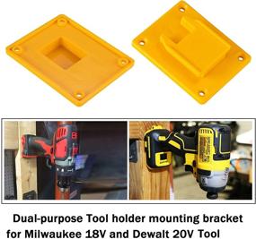 img 3 attached to Держатель инструментов Dewalt Milwaukee - Желтый.