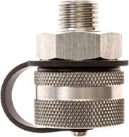 🚰 valvomax stainless steel drain valve - tool-free, mess-free, rapid drain - for 1/2-20 threads - stainless steel drain hose included logo