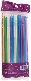 img 3 attached to LaMi 75 Super Flex Straws: Assorted Colors for Flexible Sipping Experience