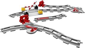 img 3 attached to 🚂 Enhanced LEGO DUPLO Train Tracks Set - 10882 | Building Blocks with 23 Pieces