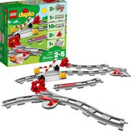 🚂 enhanced lego duplo train tracks set - 10882 | building blocks with 23 pieces logo