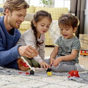 img 2 attached to 🚂 Enhanced LEGO DUPLO Train Tracks Set - 10882 | Building Blocks with 23 Pieces