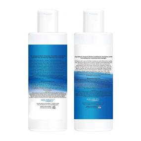 img 2 attached to 🧴 Aquableu Biotin Shampoo & Conditioner Set - Natural Thickening & Volumizing for Thicker Fuller Hair - Hair Loss Treatment, Promotes Growth with Coconut, Keratin, Argan & Jojoba - Awapuhi Fragrance (8oz)