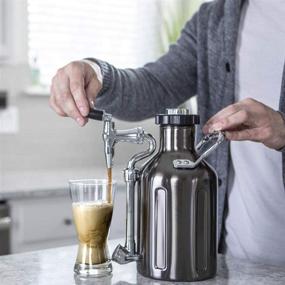 img 1 attached to 🍺 Enhance Your Cold Brew Experience with the GrowlerWerks uKeg Nitro Coffee Maker - 50 oz, Black Chrome