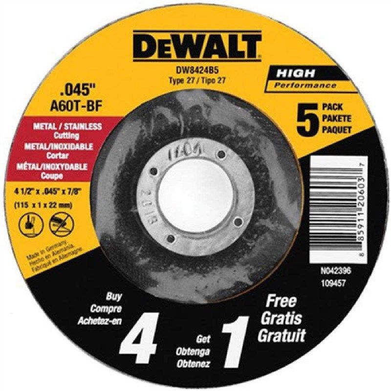dewalt dw8424b5 2 inch 0 045 inch cutting 로고