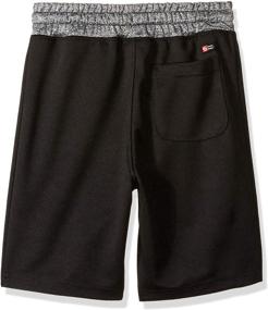 img 1 attached to 🩳 Small Boys' Southpole Marled Track Shorts: Stylish and Comfortable Clothing