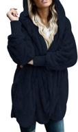 dokotoo women's hooded cardigan 🧥 sweater outwear for coats, jackets & vests logo