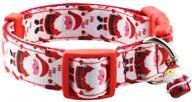 🎅 bolbove christmas santa collar with bell for medium to large dogs - ideal for festive pet fashion logo