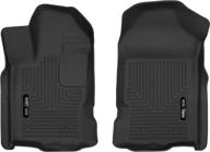 🚗 husky liners 13411 weatherbeater front floor mats for 2019-20 ford ranger logo