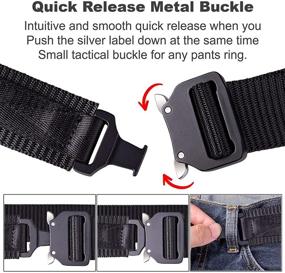 img 3 attached to 🎖️ DEYACE Tactical Release Military Accessories: Empowering Women with Stylish Belts