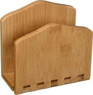 enhanced napkin holder by home basics: expanding capacity for efficient organization logo