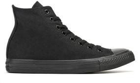 img 3 attached to 👟 Converse Chuck Taylor Black Monochrome: Sleek, Classic Style