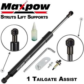 img 4 attached to 🔧 Maxpow DZ43200 1Pc Tailgate Assist Strut Shock for F-150 2004-2014, Mark LT 2006-2008 Truck Tailgate