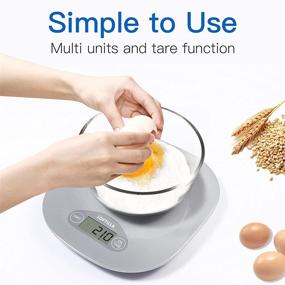 img 1 attached to LOFTILLA Smart Food Scale: Accurate Nutrition Analysis, Recipe Integration, and Weight Loss Assistance